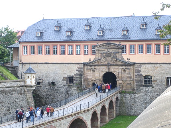 Zitadelle auf dem Petersberg in Erfurt